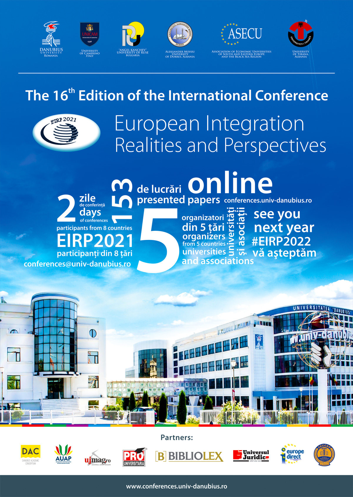 The International Scientific Conference “European Integration. Realities and Perspectives ”- EIRP