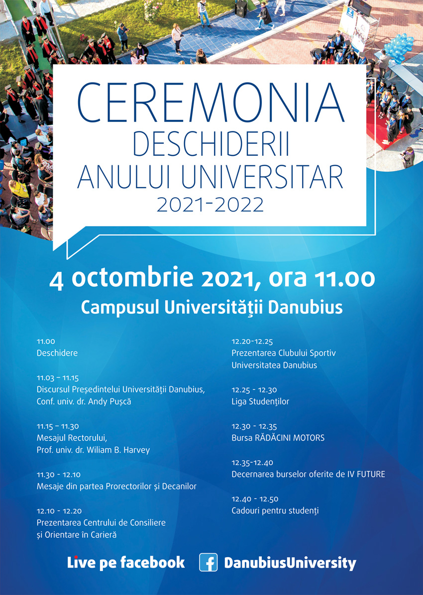 Cursuri în sistem hibrid pentru studenții danubieni