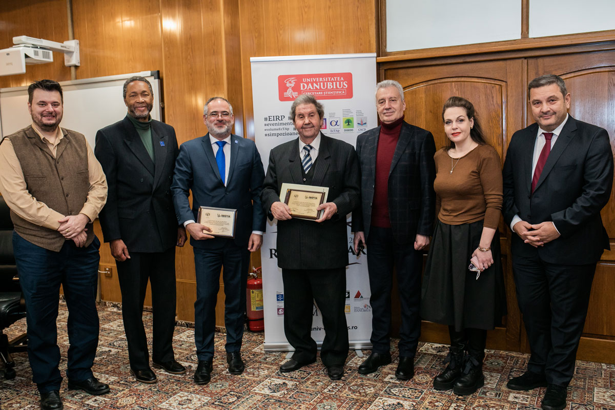 The Founding President of Danubius University, Prof. BENONE PUȘCĂ PhD, received the title of honorary member of the Romanian Lawyers’ Union