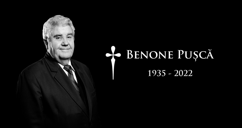 † Benone Pușcă - 1935 - 2022