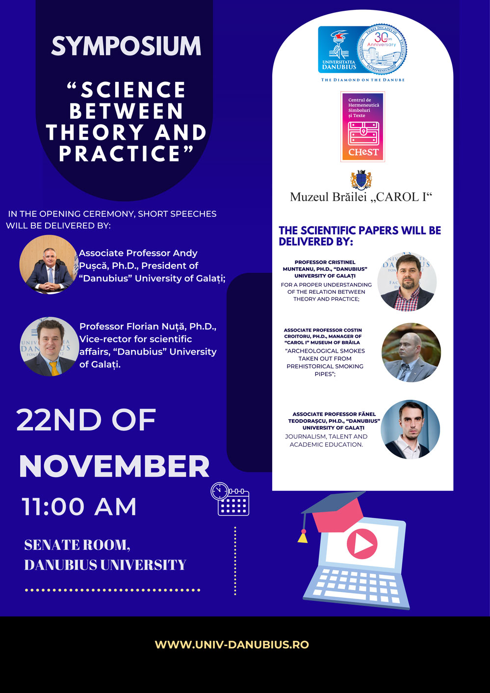 SYMPOSIUM “SCIENCE BETWEEN THEORY AND PRACTICE”
