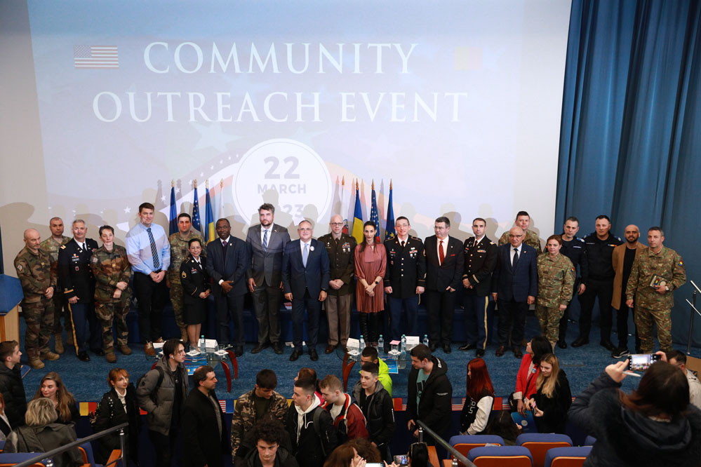 Danubius University, host of the community outreach event carried out by representatives of the American Government in Romania