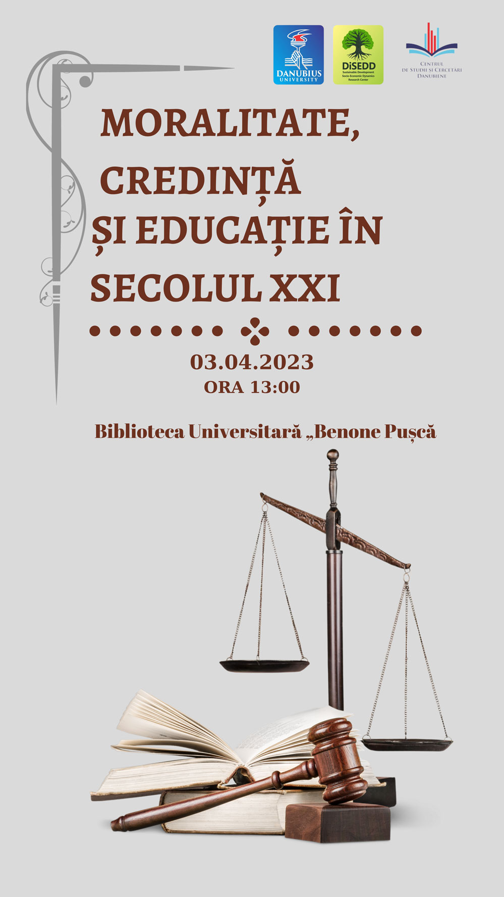 WORKSHOP - MORALITATE, CREDINȚĂ ȘI EDUCAȚIE ÎN SECOLUL XXI