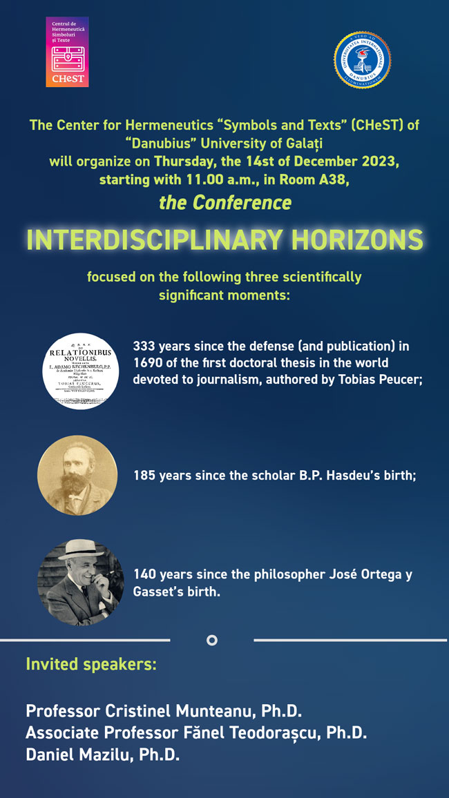 INTERDISCIPLINARY HORIZONS CONFERENCE