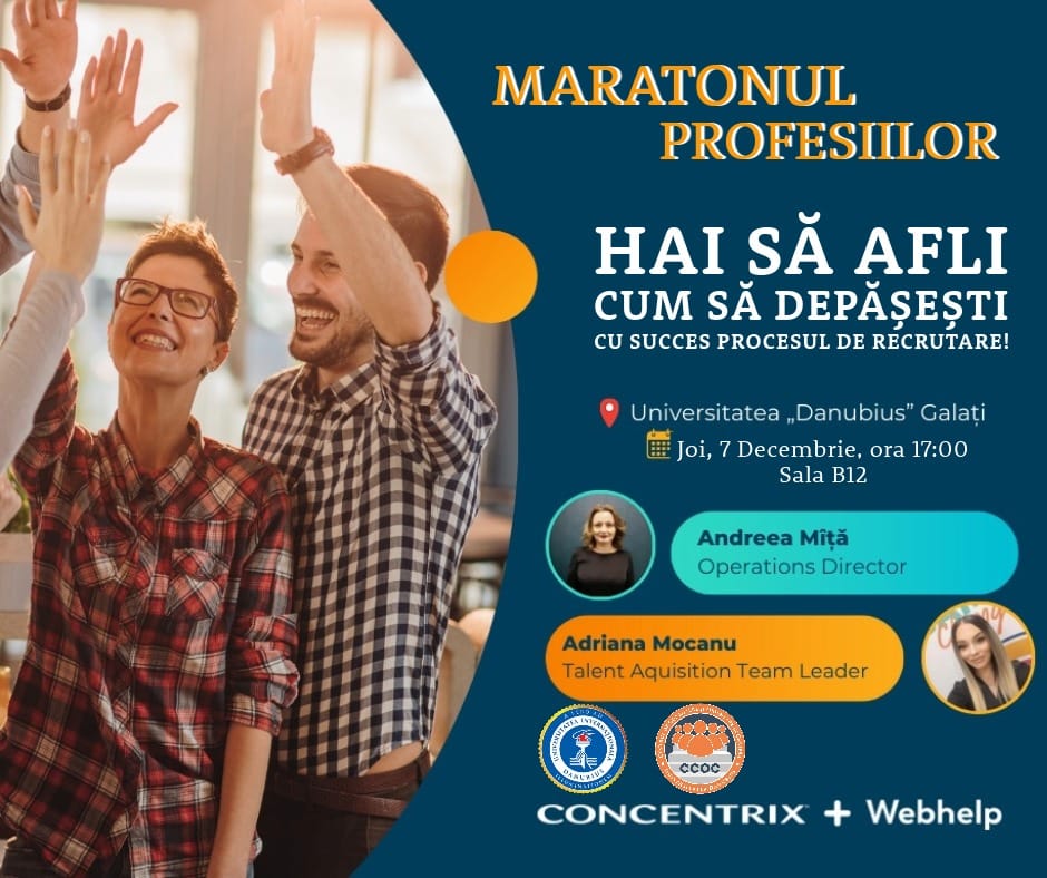 MARATONUL PROFESIILOR - Despre procesul de recruitment