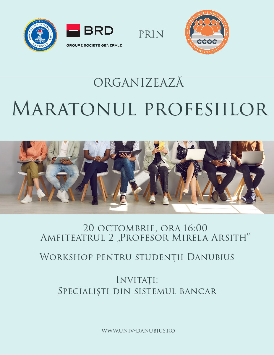 WORKSHOP - MARATONUL PROFESIILOR