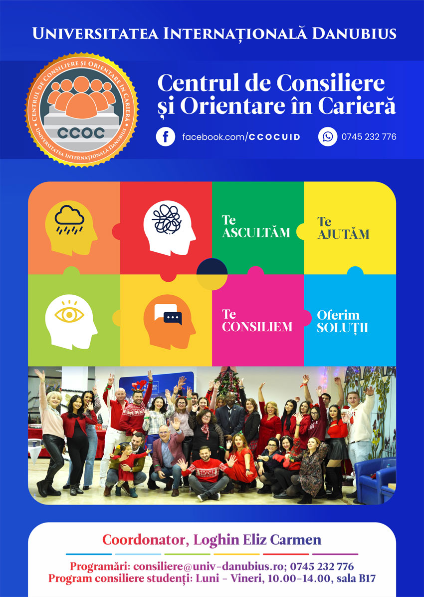 Sprijin pentru Viitor: Centrul de Consiliere și Orientare în Carieră al Universității Internaționale Danubius