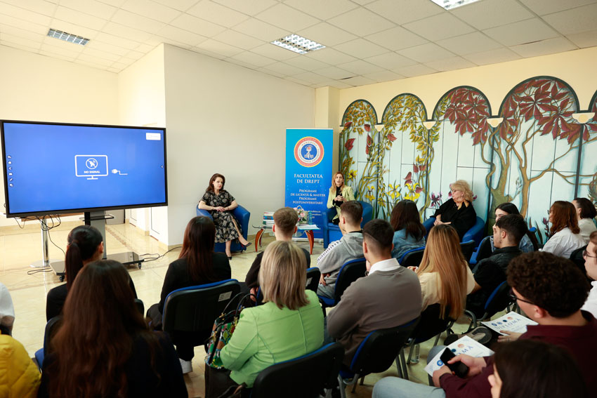 Masa Rotundă cu Tema: „Valențe Juridice ale Activității Instituției Prefectului. Omul și Echipa” la Universitatea Internațională Danubius
