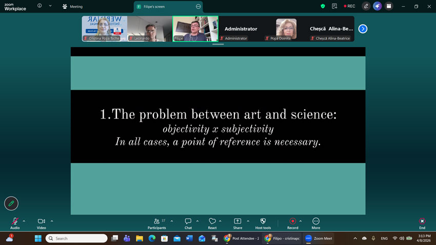 Webinar internațional de excelență: Transdisciplinaritate și inovație în curriculumul universitar
