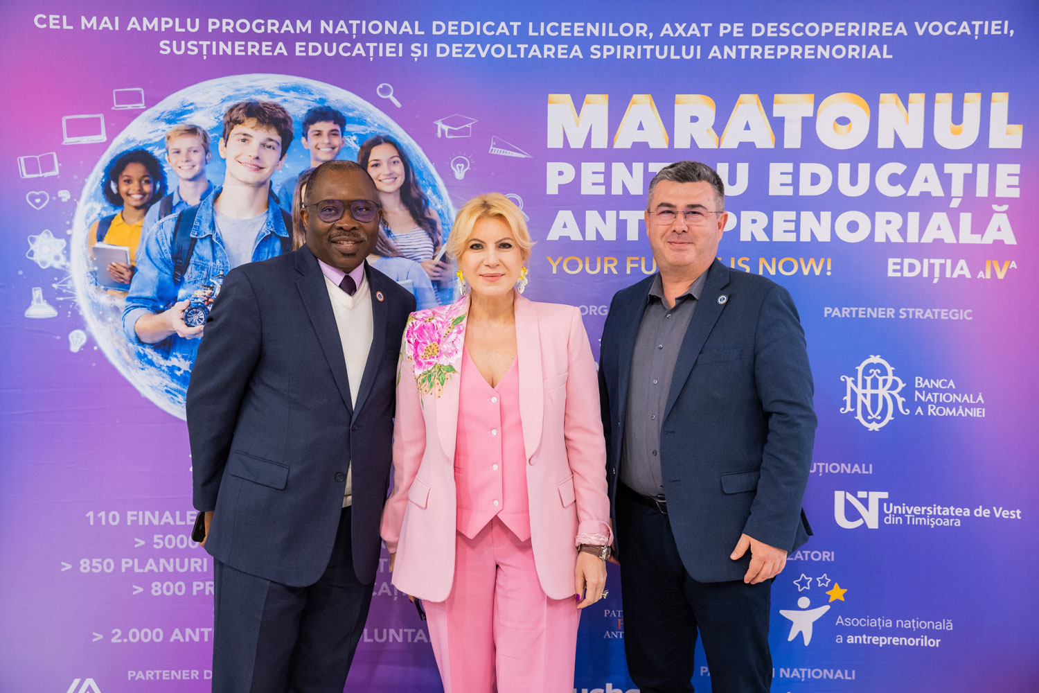 Maratonul pentru Educație Antreprenorială – ediția a IV-a: participarea reprezentanților Universității Internaționale Danubius