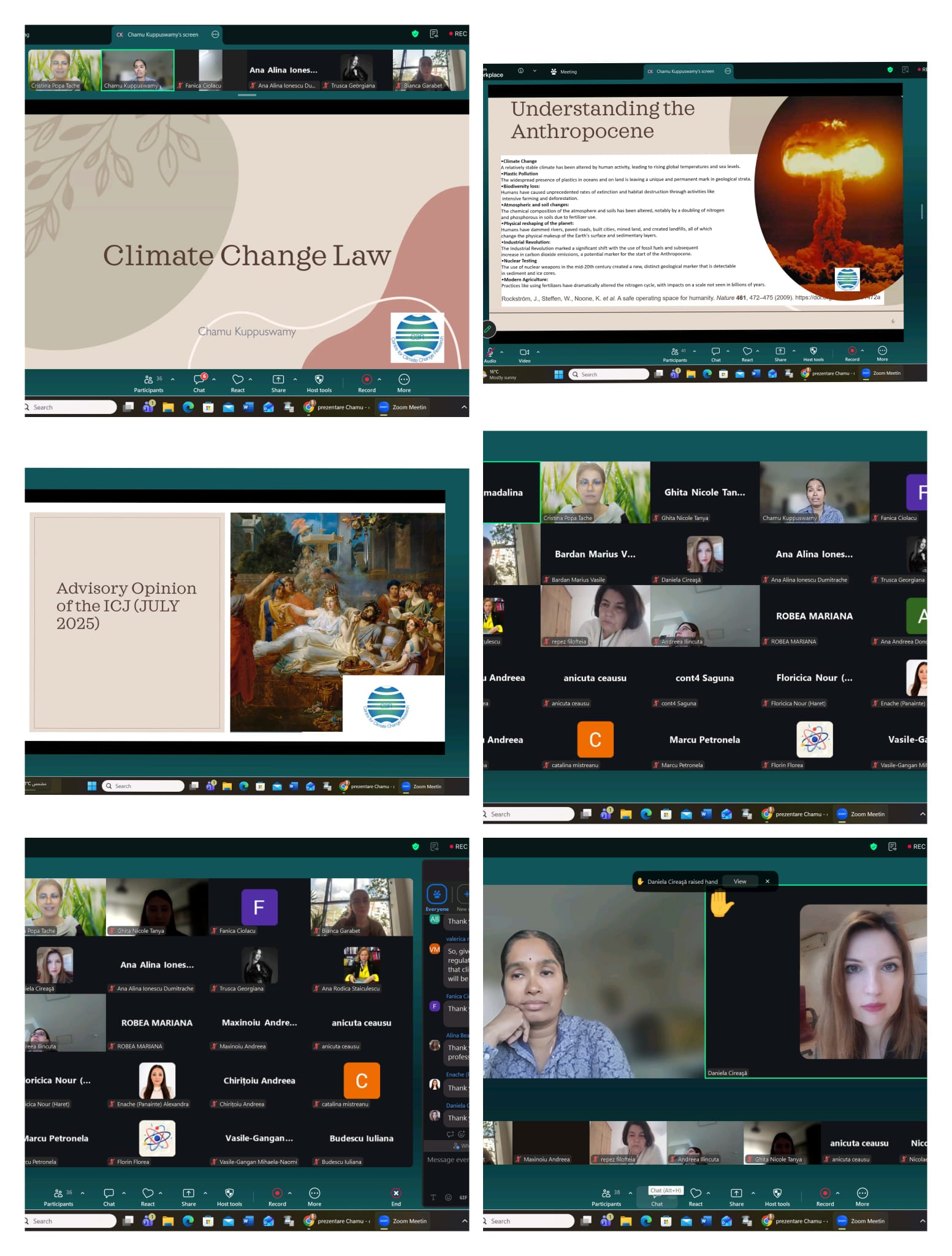 Contemporary Academic Debate: The Webinar “Legal Aspects of Climate Change,” Organized by the Faculty of Law and International Governance