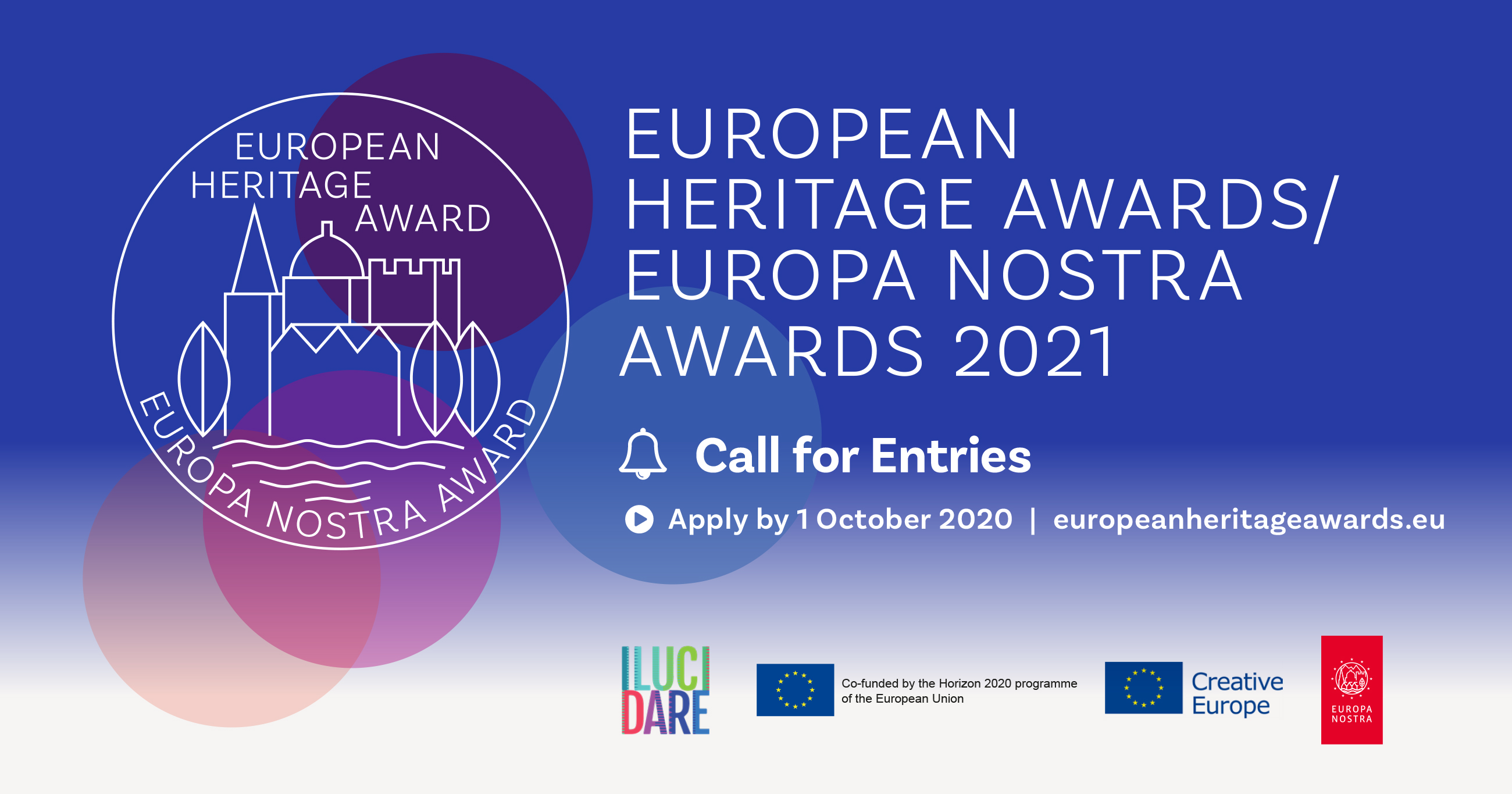 Apel deschis: European Heritage Awards / Europa Nostra Awards 2021