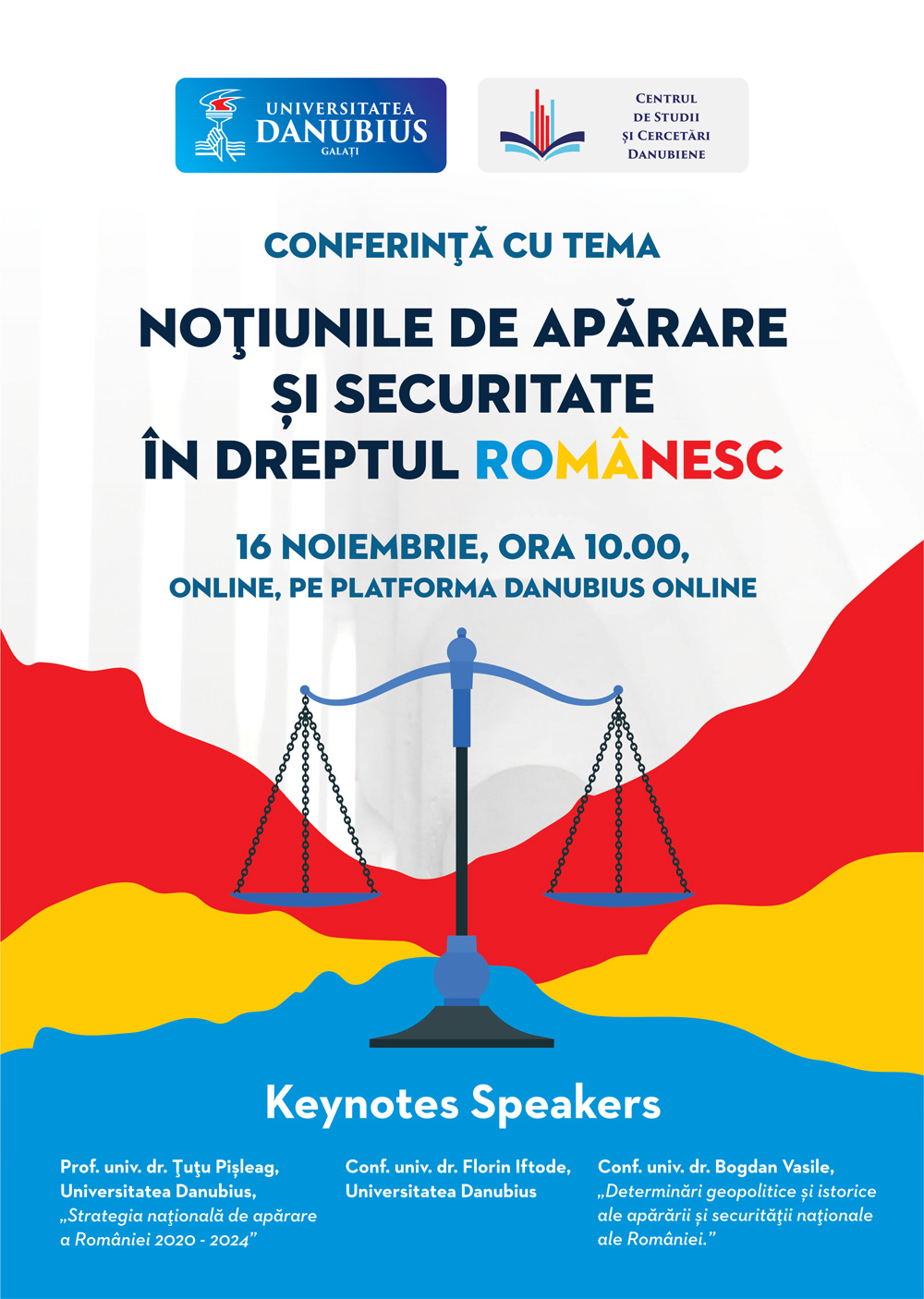 Conferință cu tema „Noțiunile apărare și securitate în dreptul românesc”