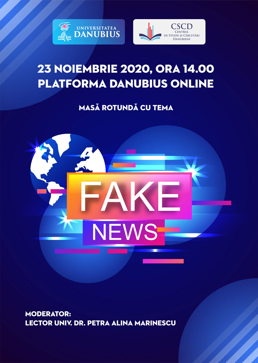 FAKE NEWS - MASĂ ROTUNDĂ